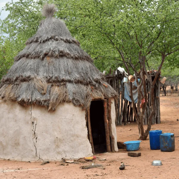Local village hut and culture